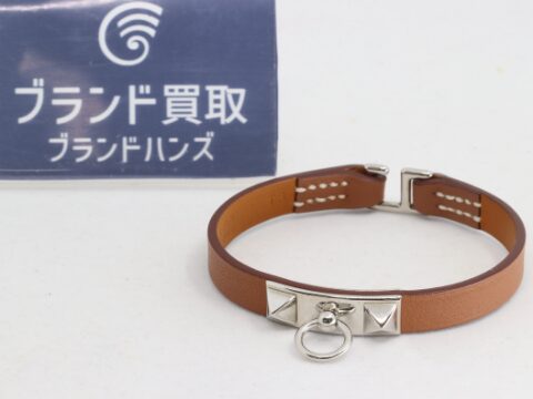 エルメス コリエドシアン レザー リヴァルミニ U刻印