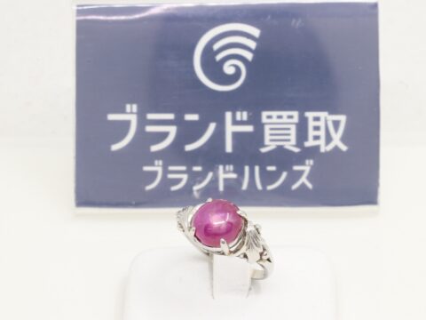スタールビー Pm 石目なし リング