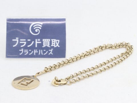 フェンディ FFロゴ サークル ゴールド GP