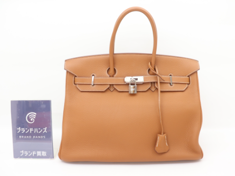 エルメス バーキン35 フィヨルド ハンドバッグ