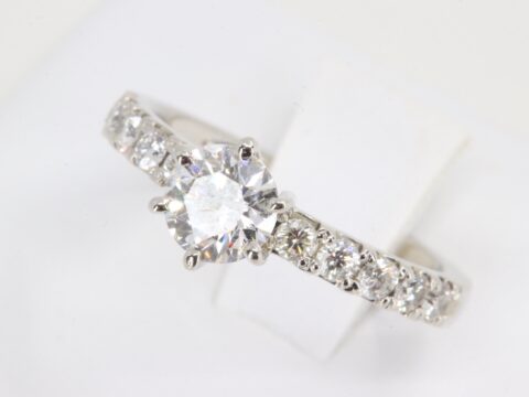 ダイヤモンド Pt900 0.562ct リング