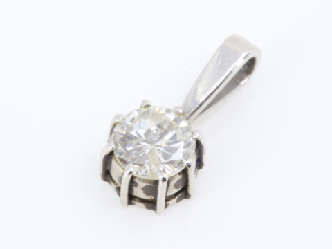 ダイヤモンド 0.67ct Pt900 ネックレストップ