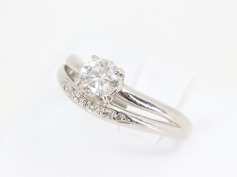 ダイヤモンド 1.00ct Pt900(プラチナ900) リング