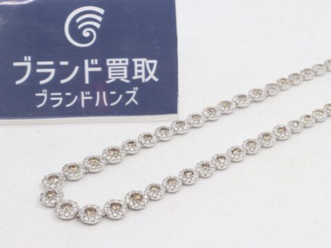 ダイヤモンド D6.42ct D6.02ct ネックレス
