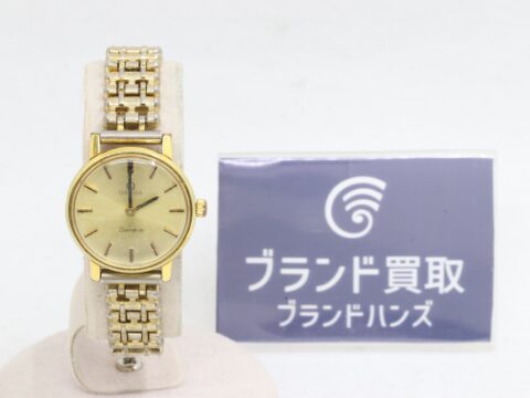 オメガ ジュネーブ GP 社外ベルト 手巻き シャンパン文字盤