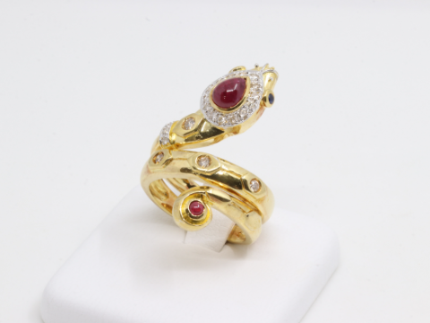 ルビー 1.00ct D0.3ct D0.20ct リング