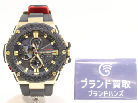 カシオ G-SHOCK 35周年記念モデル ゴールドトルネード GST-B100TFB-1AJR
