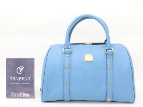 MCM レザー ハンドバッグ