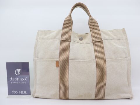 エルメス ニューフールトゥMM キャンバス
