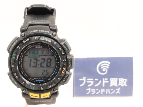 カシオ プロトレック PRG-240 ラバー ソーラー