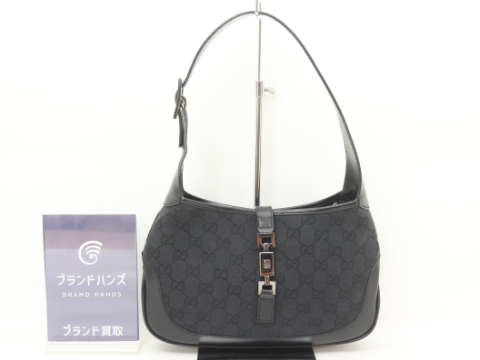 グッチ GGキャンバス ジャッキー ショルダー 001.3735 ブラック