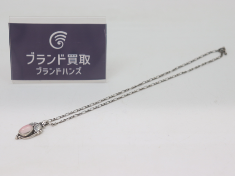 ジョージジェンセン SV925 カラーストーン イヤー ネックレス