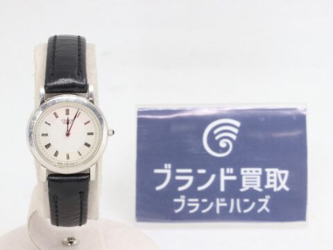 セイコークレドールPt950革ベルト4J80-0A10QZレディース