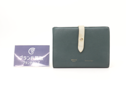 セリーヌ ミディアム ストラップ レザー