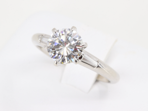 ダイヤモンド 1.16ct 0.15ct リング