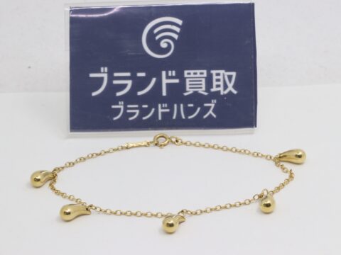 ティファニー ディアドロップ K18YG 7.8g