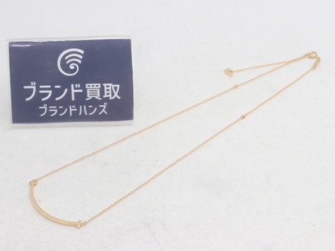 ティファニーTスマイルネックレス