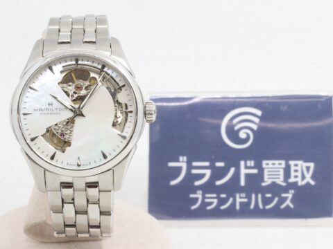 ハミルトン ジャズマスター オープンハート SS 白文字盤 自動巻き