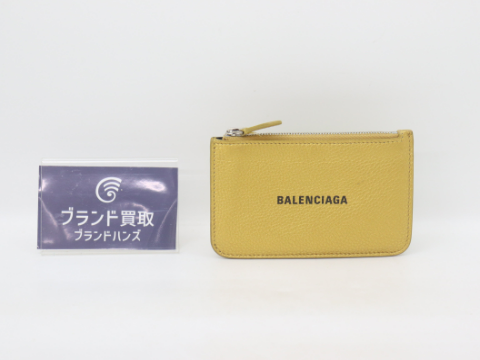 バレンシアガ エブリディ コインケース メタリックゴールド 637130