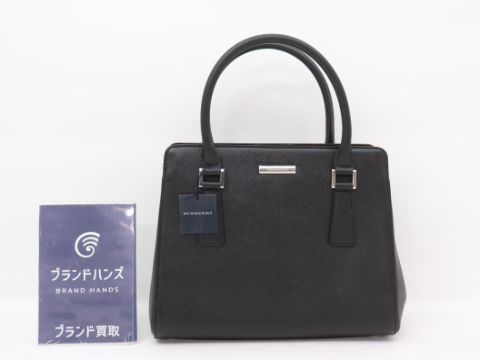 バーバリー レザー ハンドバッグ