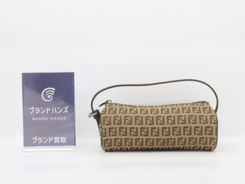 フェンディ ズッキーノ ポーチ キャンバス