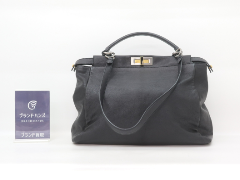 フェンディ ピーカブー ラージ 8BN210 ブラック