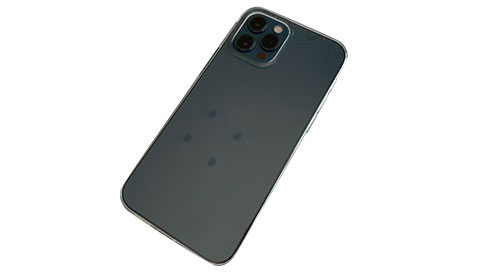 傷があるiPhone