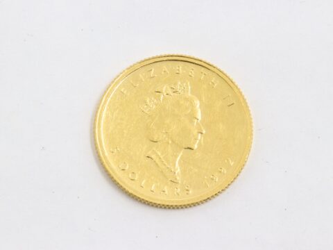 K24 メープルリーフ 1/10oz金貨