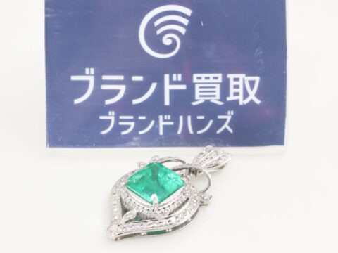 エメラルド 7.13ct ダイヤモンド D0.91ct トップ