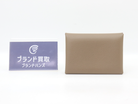 エルメス カルヴィデュオ エプソン エトゥープ U刻印