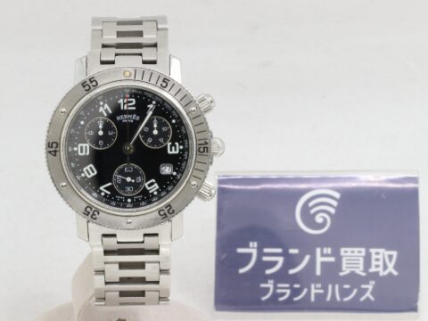 エルメス クリッパーダイバー CL2.910 SS クォーツ ブラック文字盤