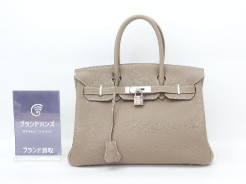 エルメス バーキン30 トゴ エトゥープ □M刻印