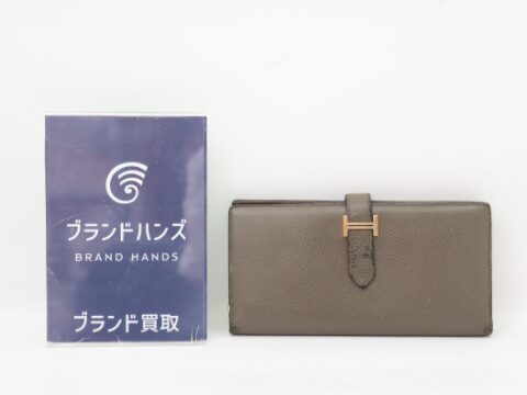エルメス ベアンスフレ エプソン ブラック G金具 Y刻