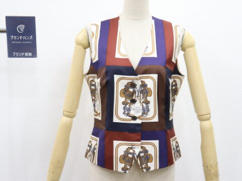 エルメス シルク ベスト
