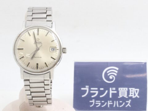 オメガ ジュネーブ AT SS シルバー文字盤