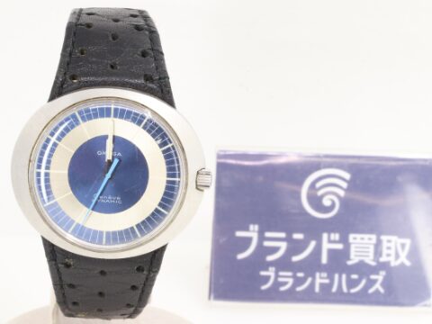 オメガ ジュネーブ ダイナミック 手巻き SS レザー