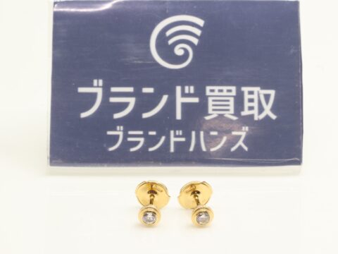 カルティエ ダムールMM K18YG ダイヤ