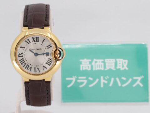 カルティエ バロンブルー K18YG W6900256 クオーツ
