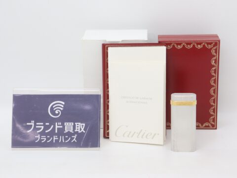 カルティエ ライター ヘアライン