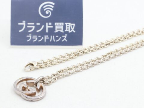 グッチ 925 インターロッキングG ネックレス