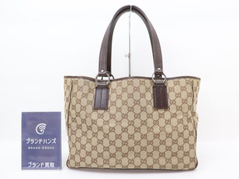 グッチ GGキャンバス ベージュ 113017