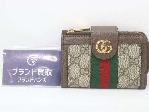グッチ オフィディア GGスプリーム 二つ折り財布 725662