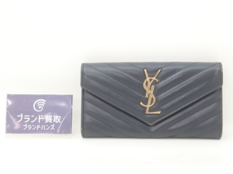 サンローラン Yライン カサンドラ長財布