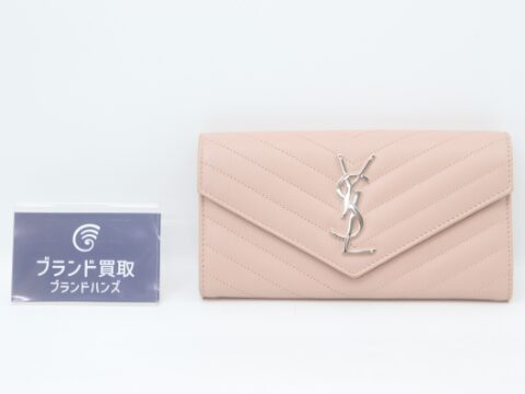 サンローラン モノグラム 二つ折り長財布