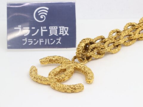 シャネル ココマーク 溶岩 ゴールド 93A