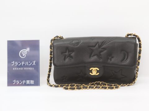 シャネル スターステッチ コメット チェーンショルダーバッグ
