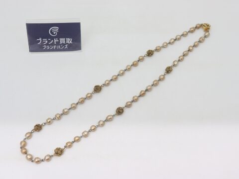 シャネル フェイクパール ゴールド ヴィンテージ