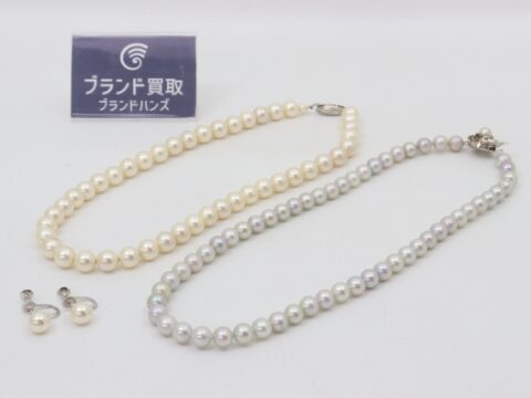 シルバー パール アクセサリー セット