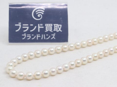 シルバー パール ネックレス