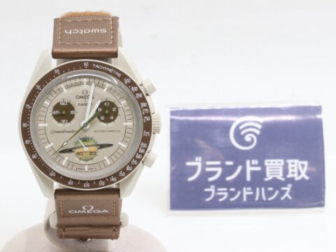 スウォッチ×オメガ サターン S033T100 クオーツ